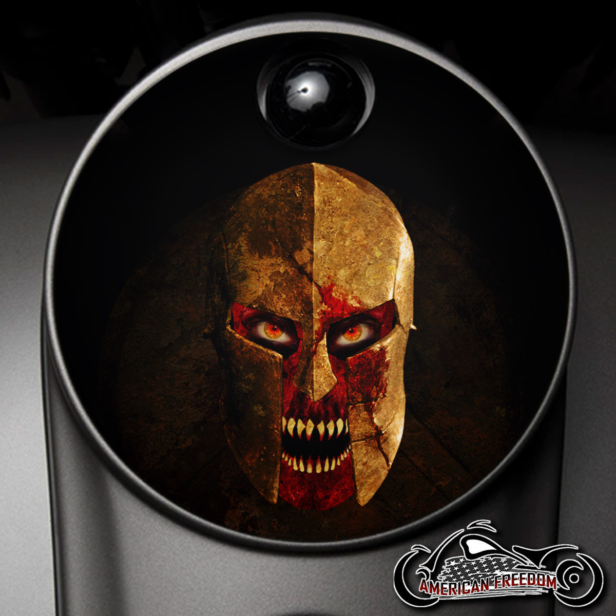 Custom Fuel Door - Bloody Gladiator