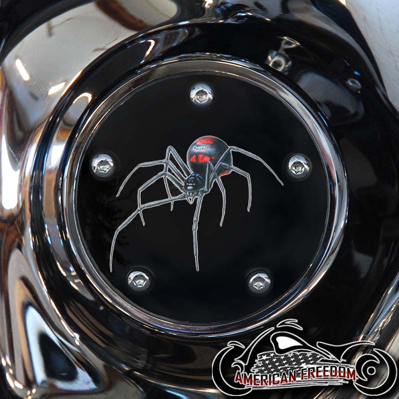 Custom Timing Cover - Black Widow