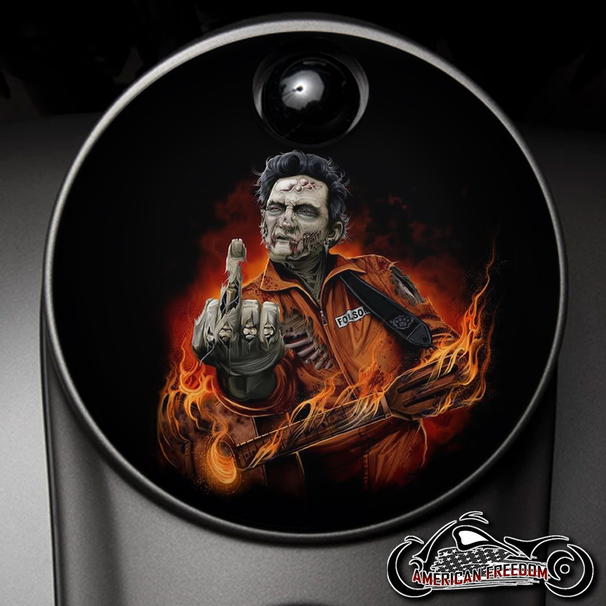 Custom Fuel Door - Zombie Cash 1