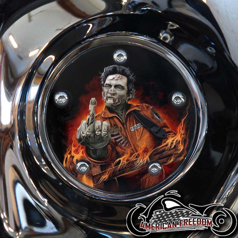 Custom Timing Cover - Johnny Cash Zombie
