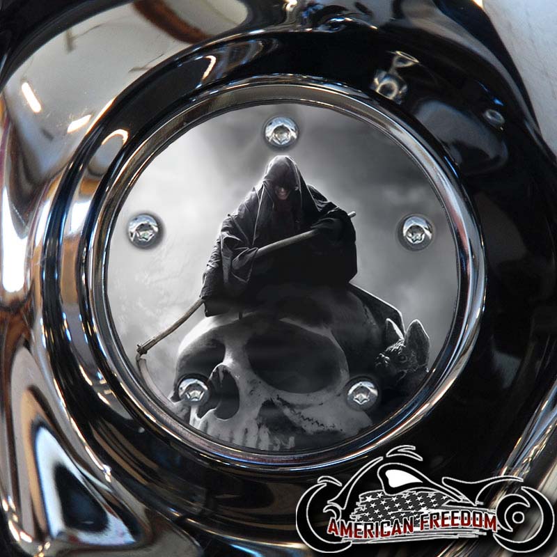 Custom Timing Cover - Reaper On Skull