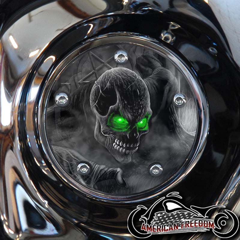Custom Timing Cover - Grabber Green Eyes