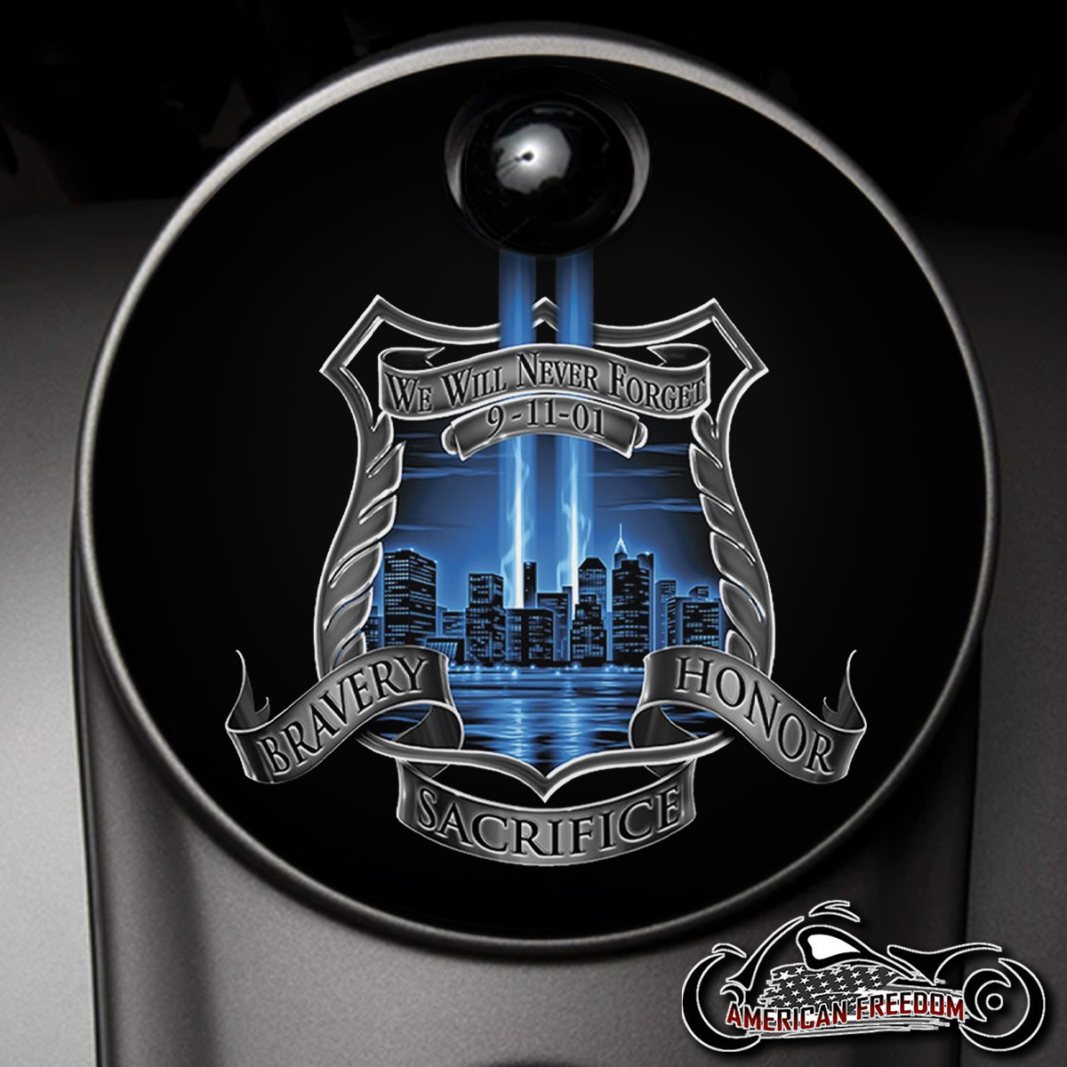 Custom Fuel Door - 9/11 Memorial