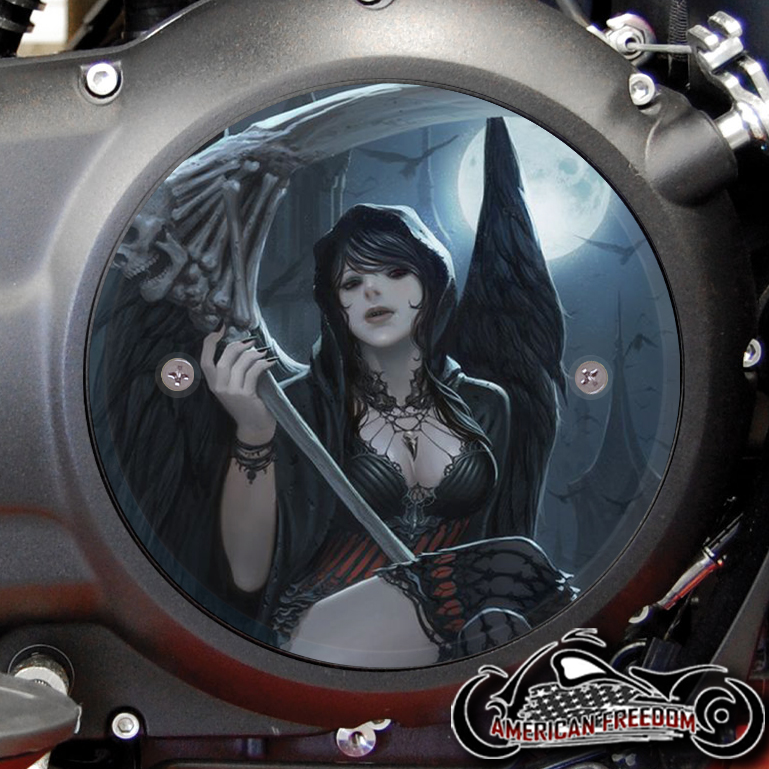 Victory Derby Cover - Demon Woman With Scythe