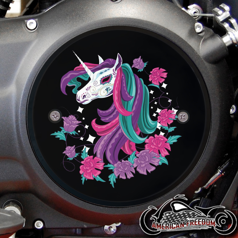 Victory Derby Cover - Unicorn Skeleton