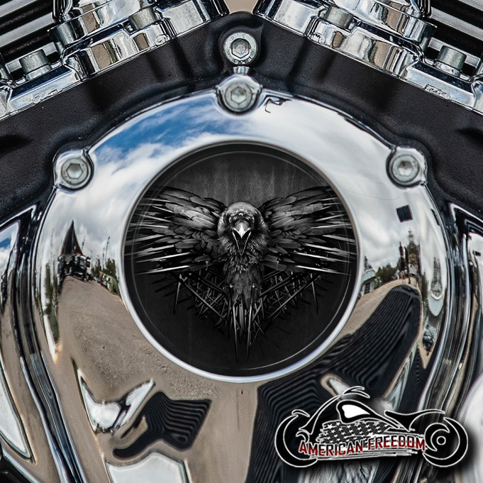Indian Thunder Stroke Cam Insert - 3 Eyed Raven