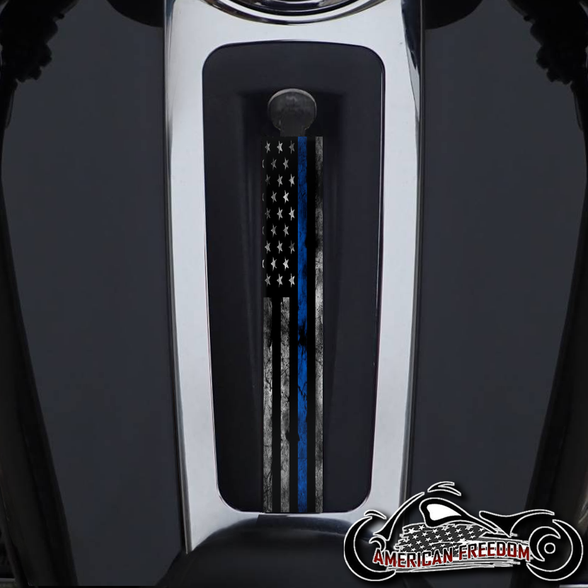 Harley Ultra Limited Dash Insert - TBL Flag