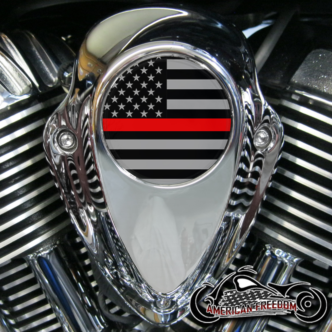 Indian Thunder Stroke Horn Insert - TRL Flag