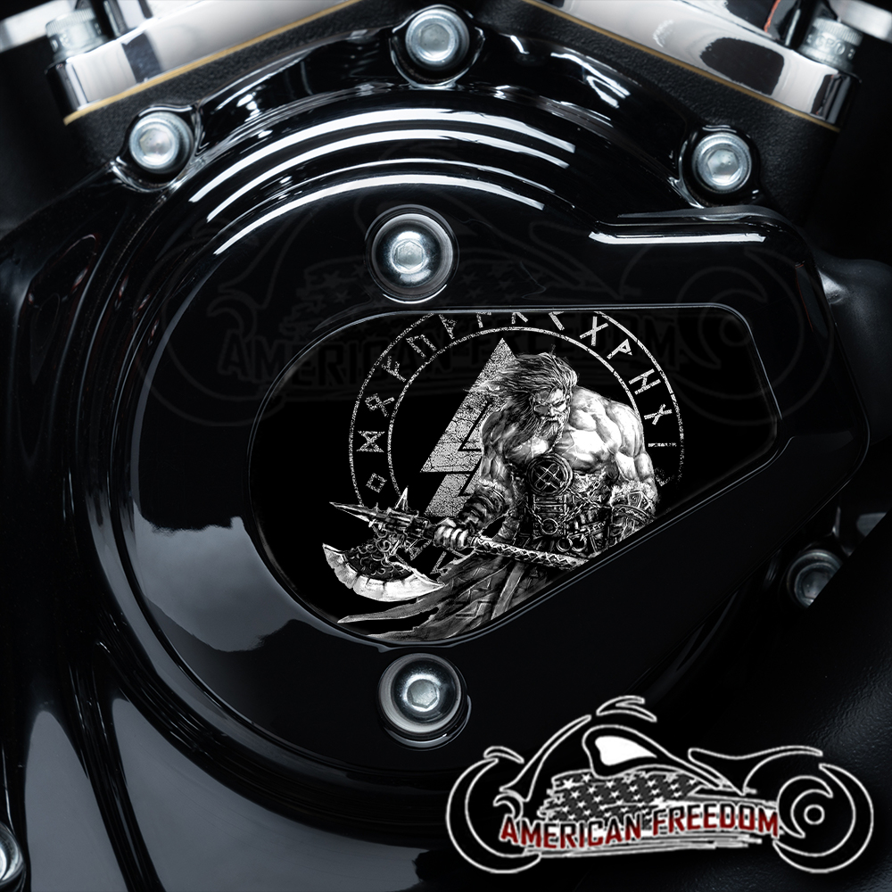 Harley Davidson VVT Timing Medallion - Viking Valknut