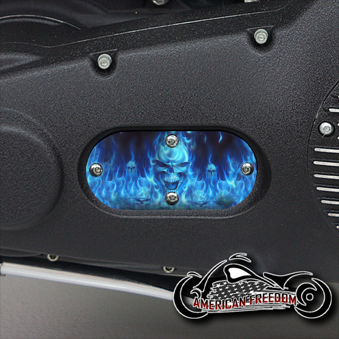 Harley Oval Inspection Cover