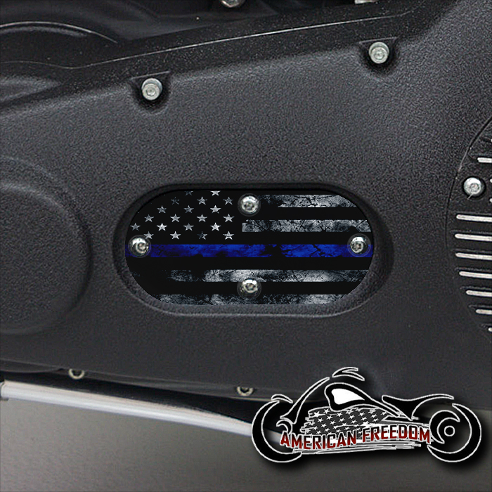 Custom Oval Inspection Cover - TBL Flag