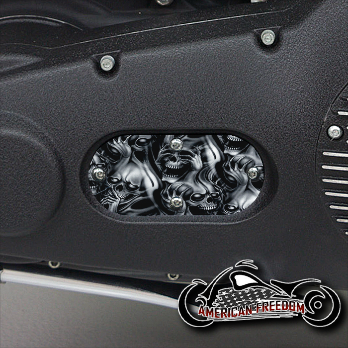 Custom Oval Inspection Cover - No Evil
