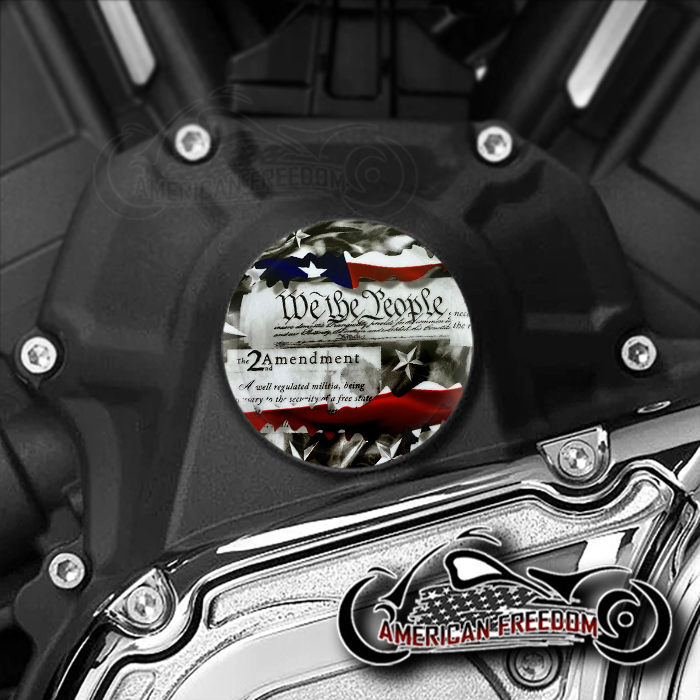 Indian Challenger Pursuit Water Pump Insert - We The People Flag