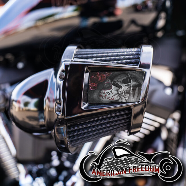 Harley 2019-2024 Heavy Breather Insert - Death Kiss Red