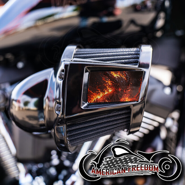 Harley 2019-2024 Heavy Breather Insert - Mutated Demon