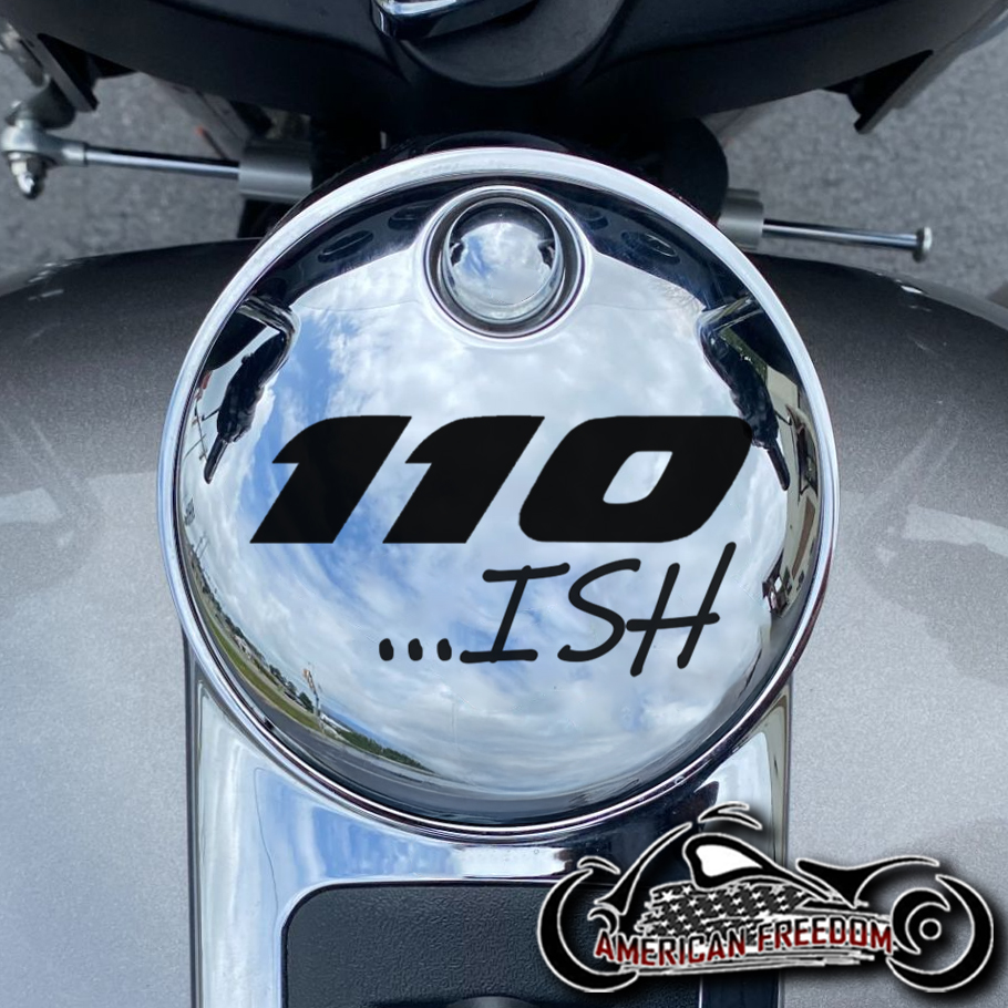 Chrome Harley Davidson Fuel Door - 110 ish