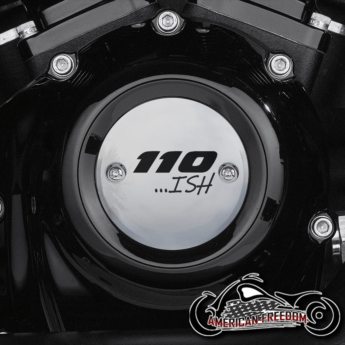 Chrome Harley Davidson Timing Cover - 110 ish