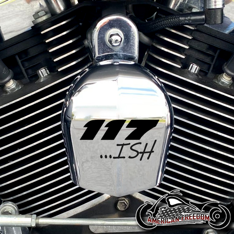 Chrome Harley Davidson Horn Cover - 117 ish