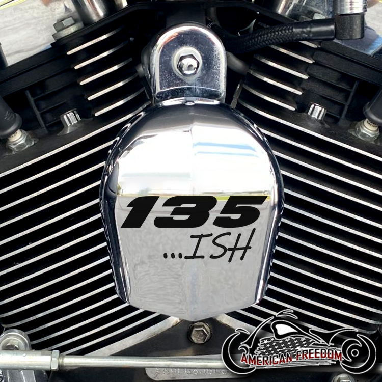 Chrome Harley Davidson Horn Cover - 135 ish