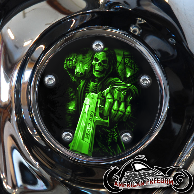 Custom Timing Cover - Bad Ass Green