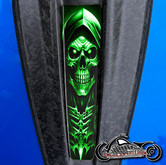 2023+ Harley CVO Dash Insert Reaper green