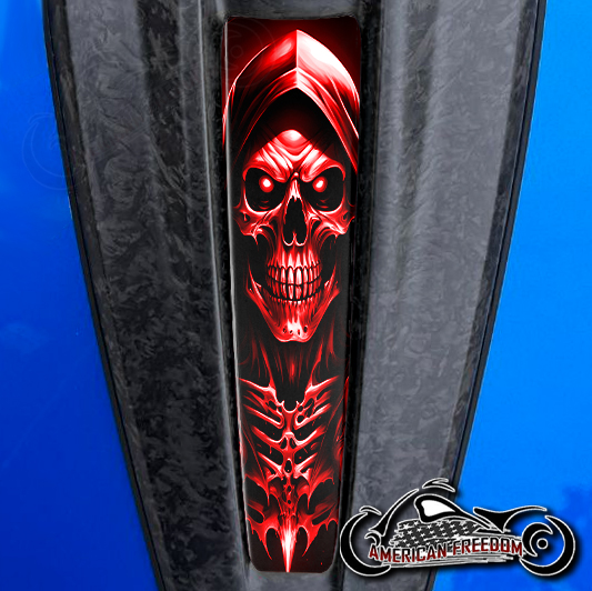 2023+ Harley CVO Dash Insert reaper red