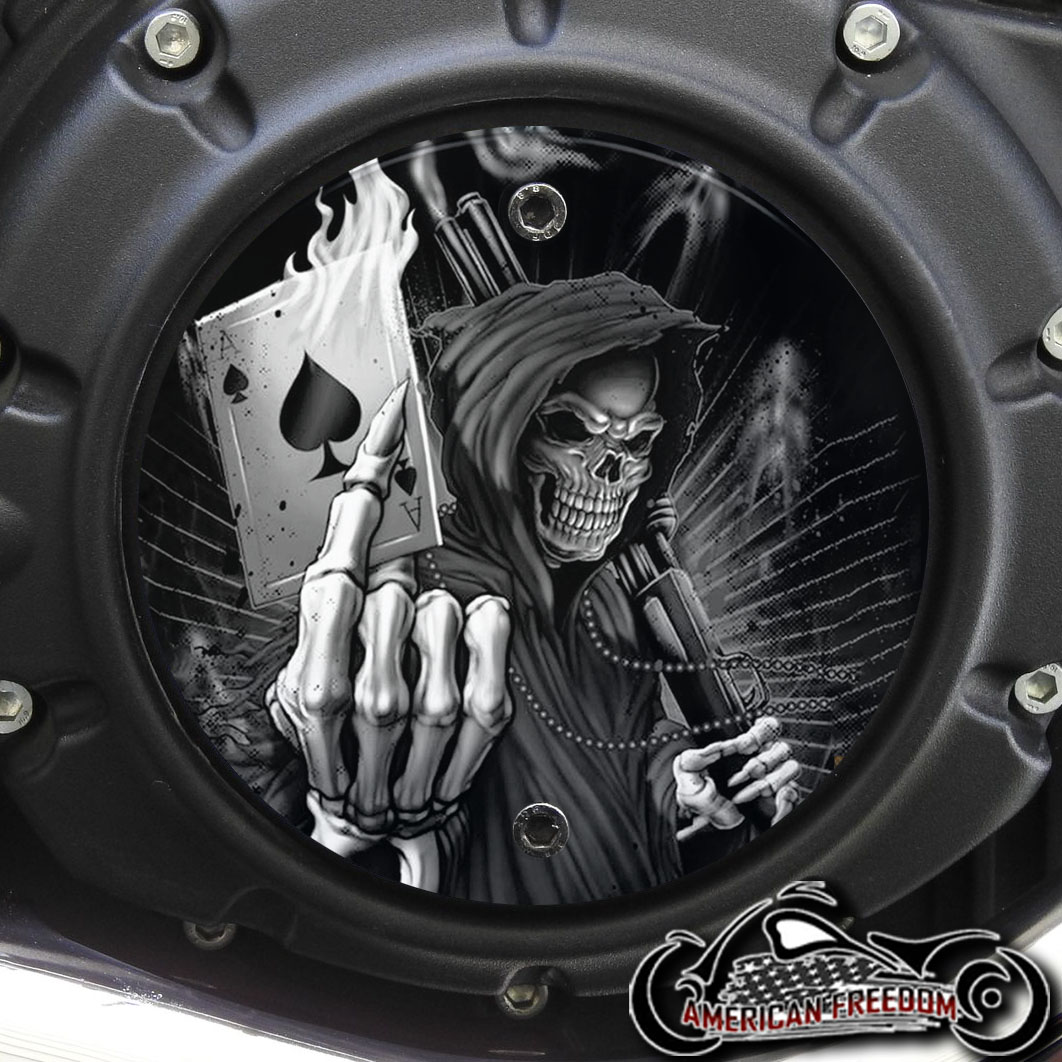 Indian Scout Derby Cover - Reaper Ace Shotgun