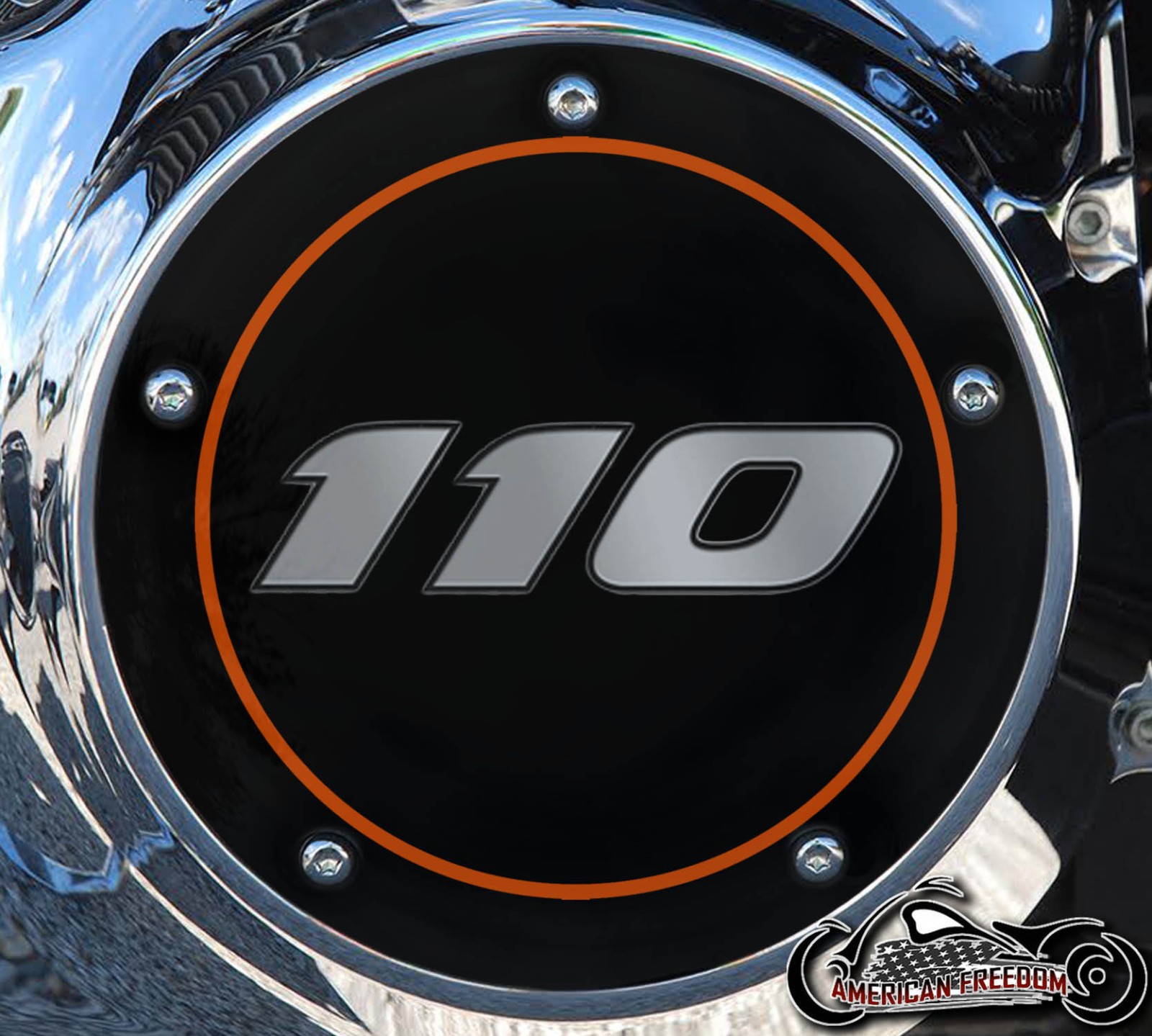 Custom Derby Cover - 110 Orange