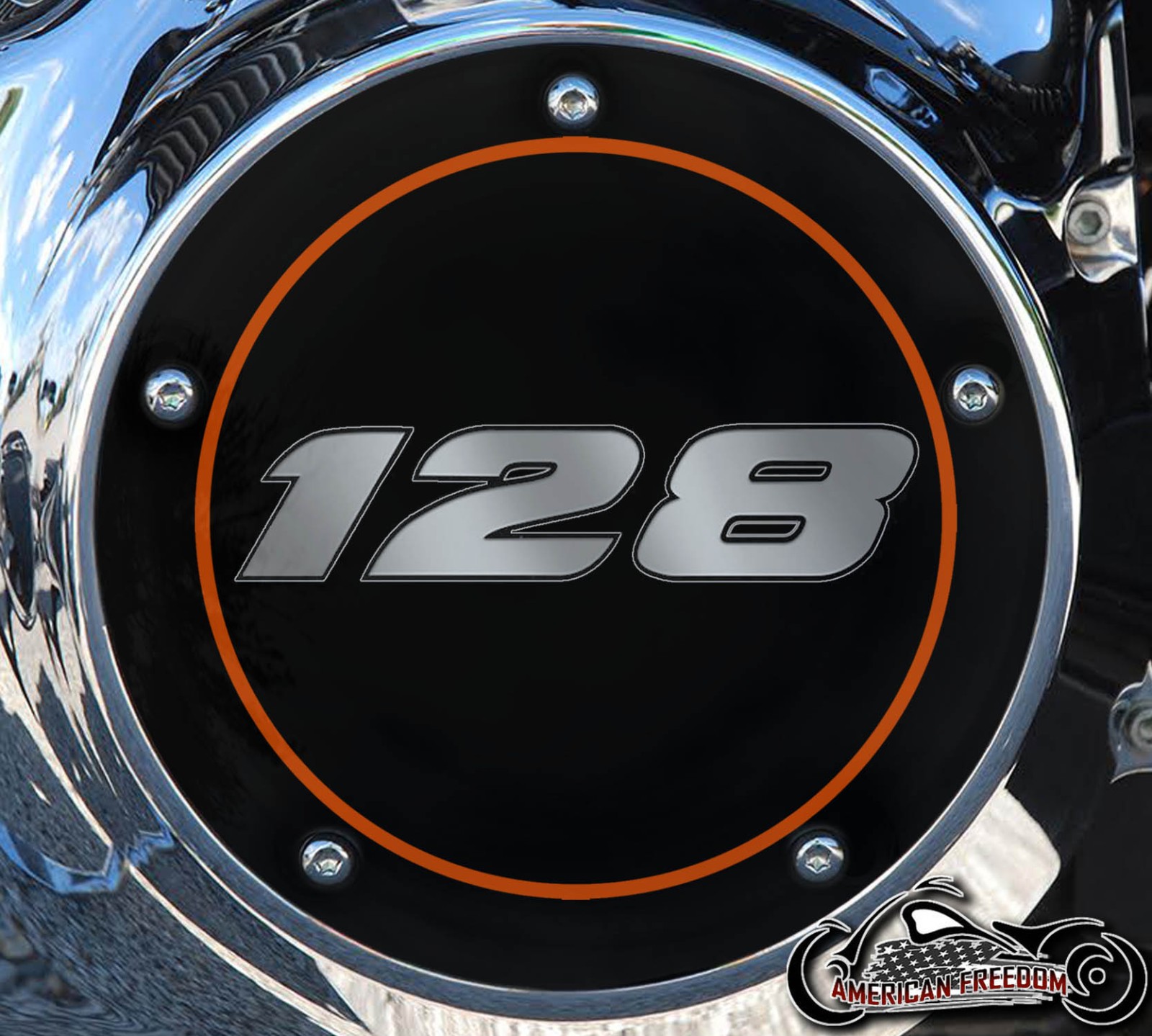 Custom Derby Cover - 128 Orange