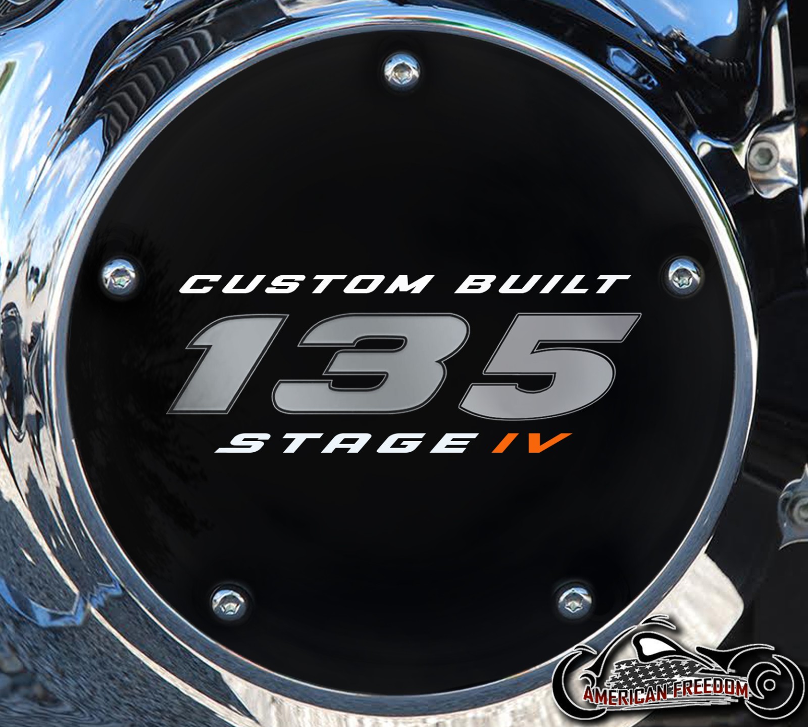 Custom Derby Cover - 135 Custom Built Orange