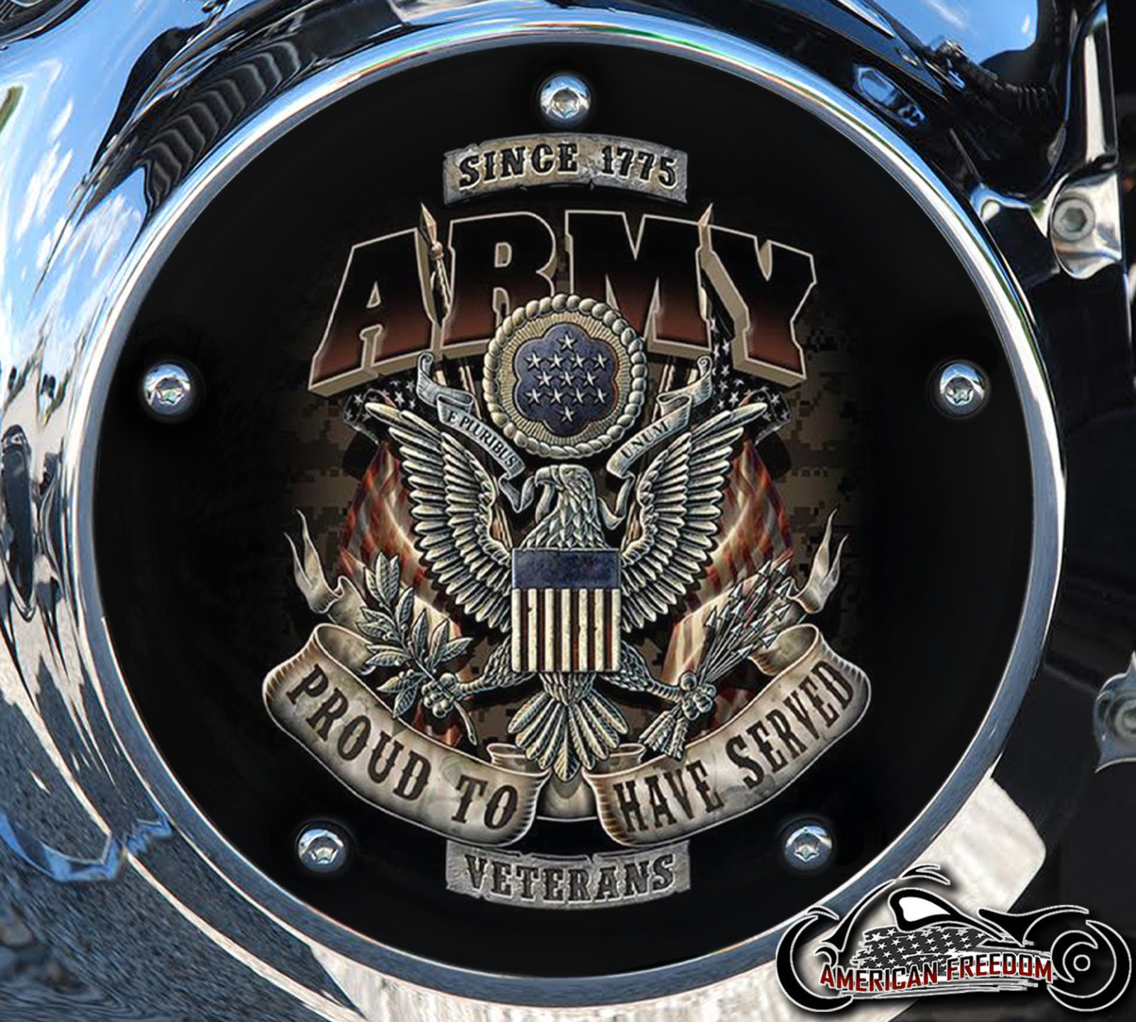 Custom Derby Cover - Army Veterans