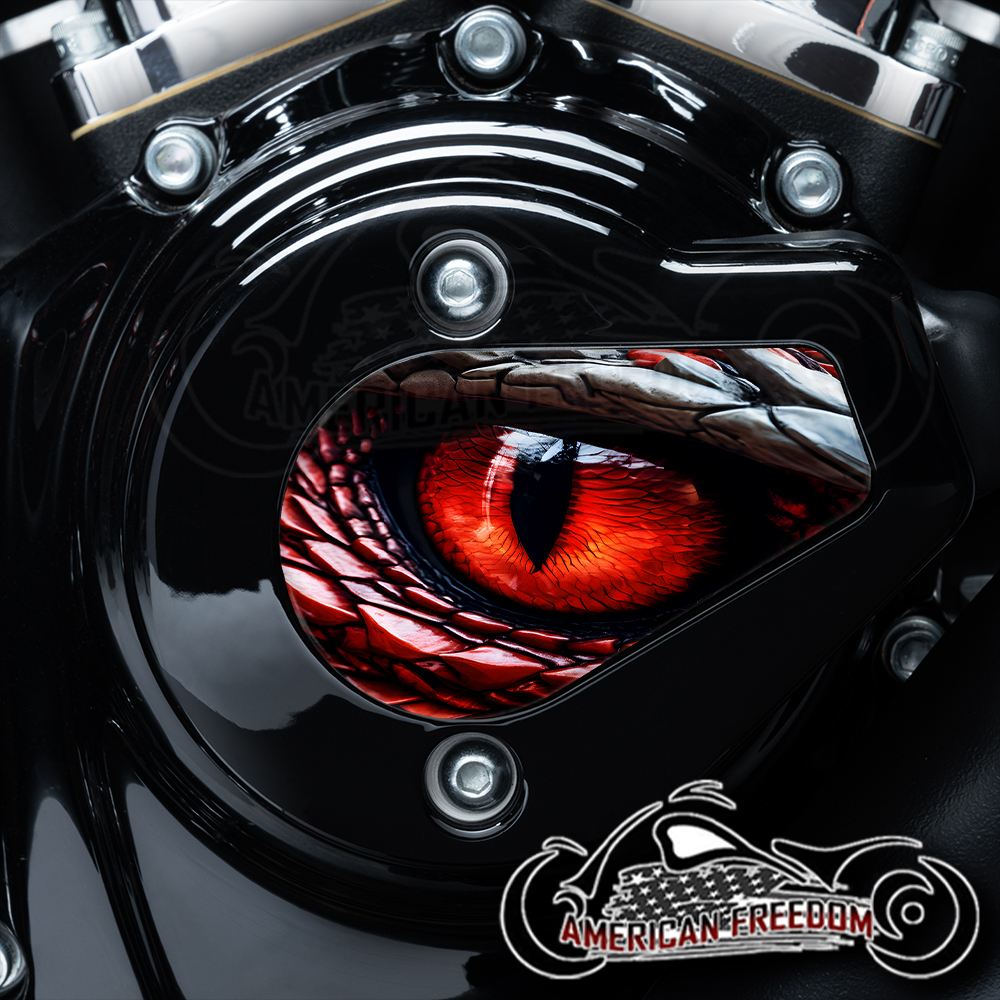 Harley Davidson VVT Timing Medallion - Dragon Eye Red