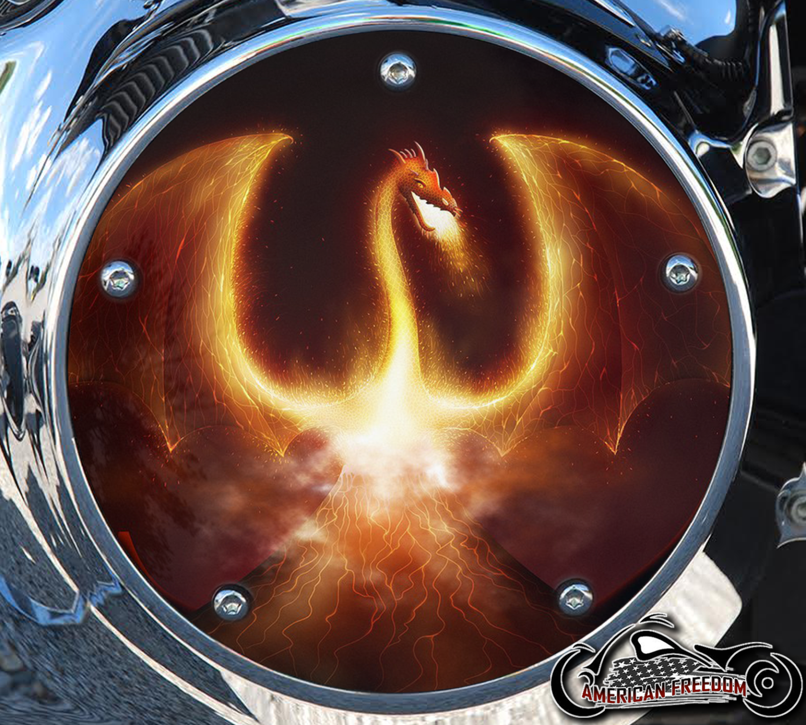 Custom Derby Cover - Phoenix