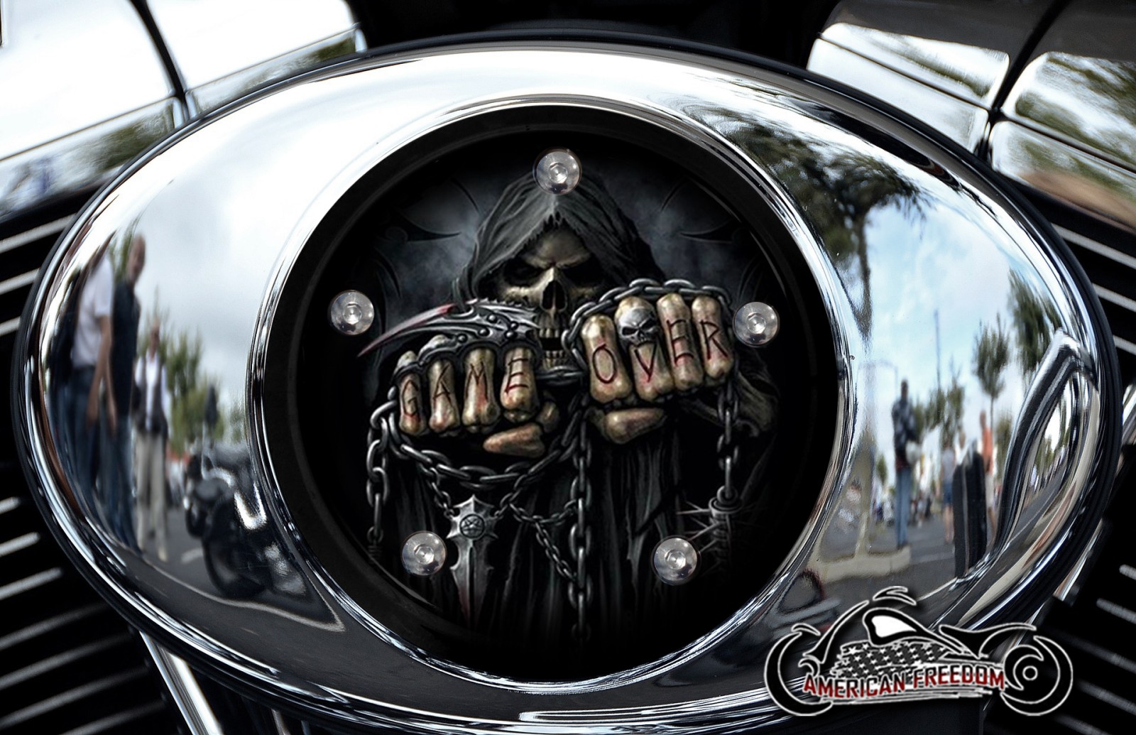 Custom Air Cleaner Cover - Game Over