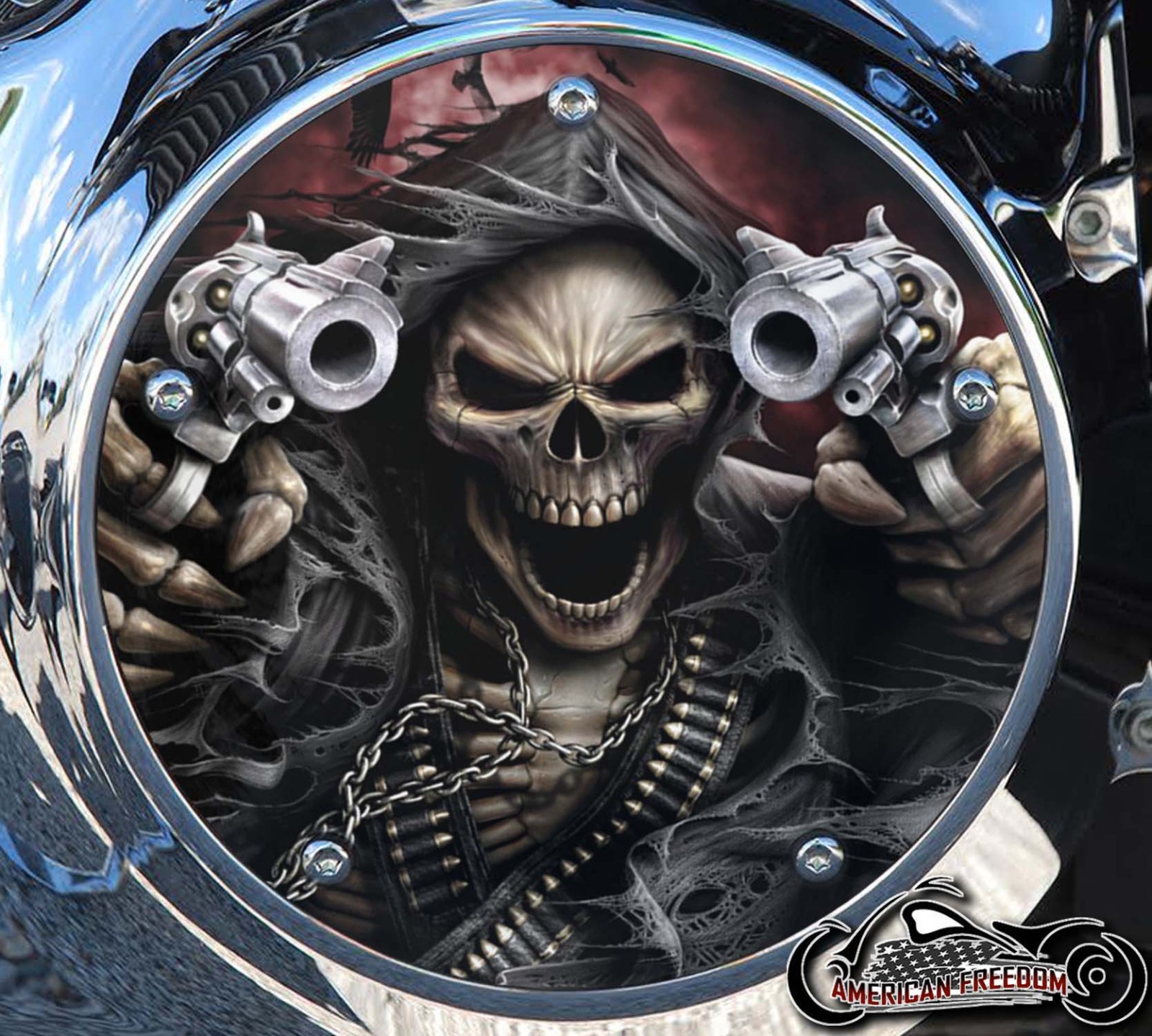 Custom Derby Cover - Gunfighter 1