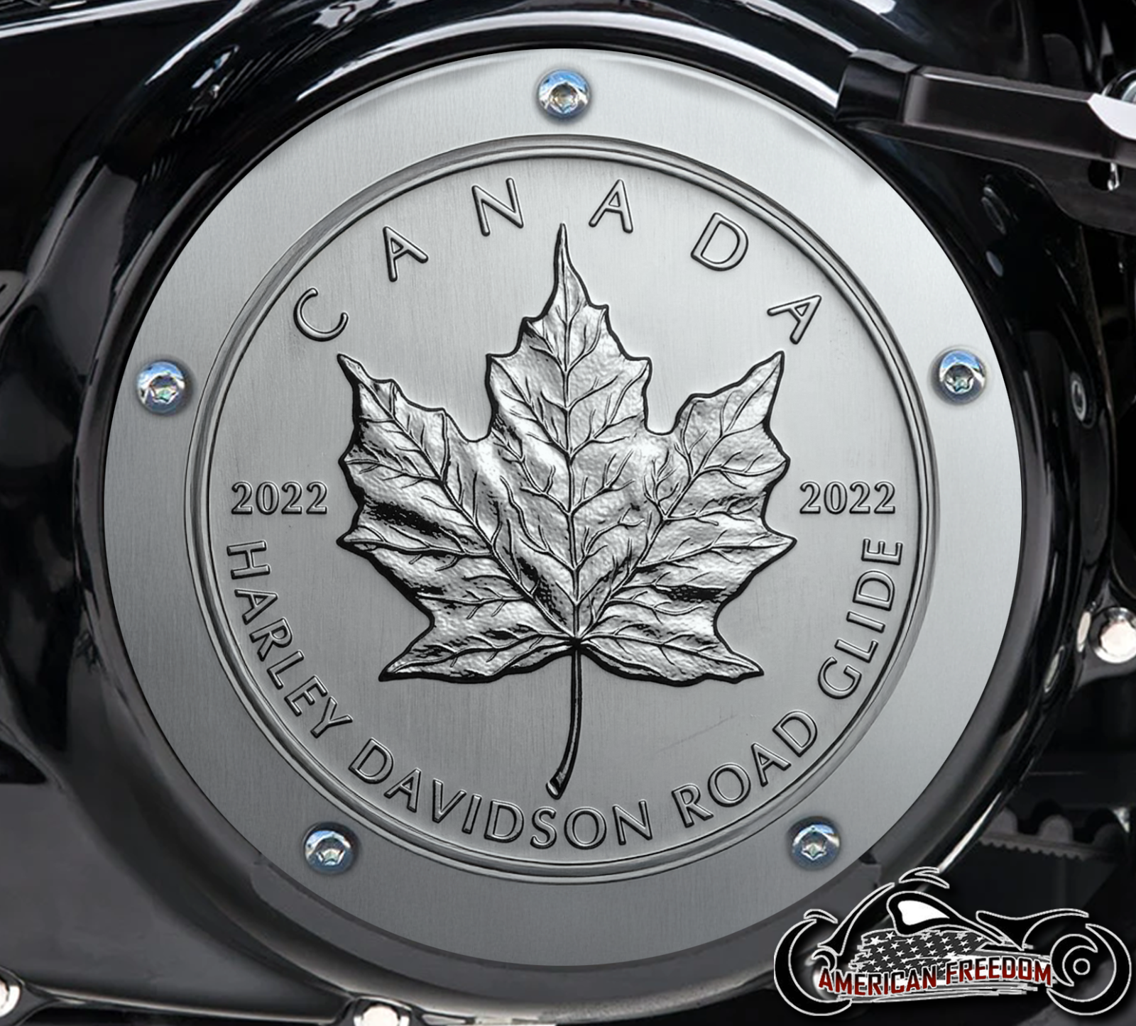 JASON - Custom Canada Coin 5 Hole Narrow Profile Derby