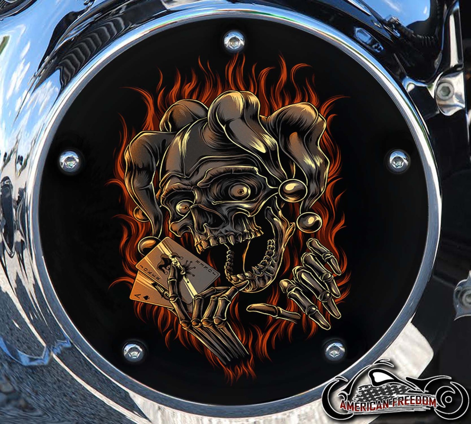 Custom Derby Cover - Jester