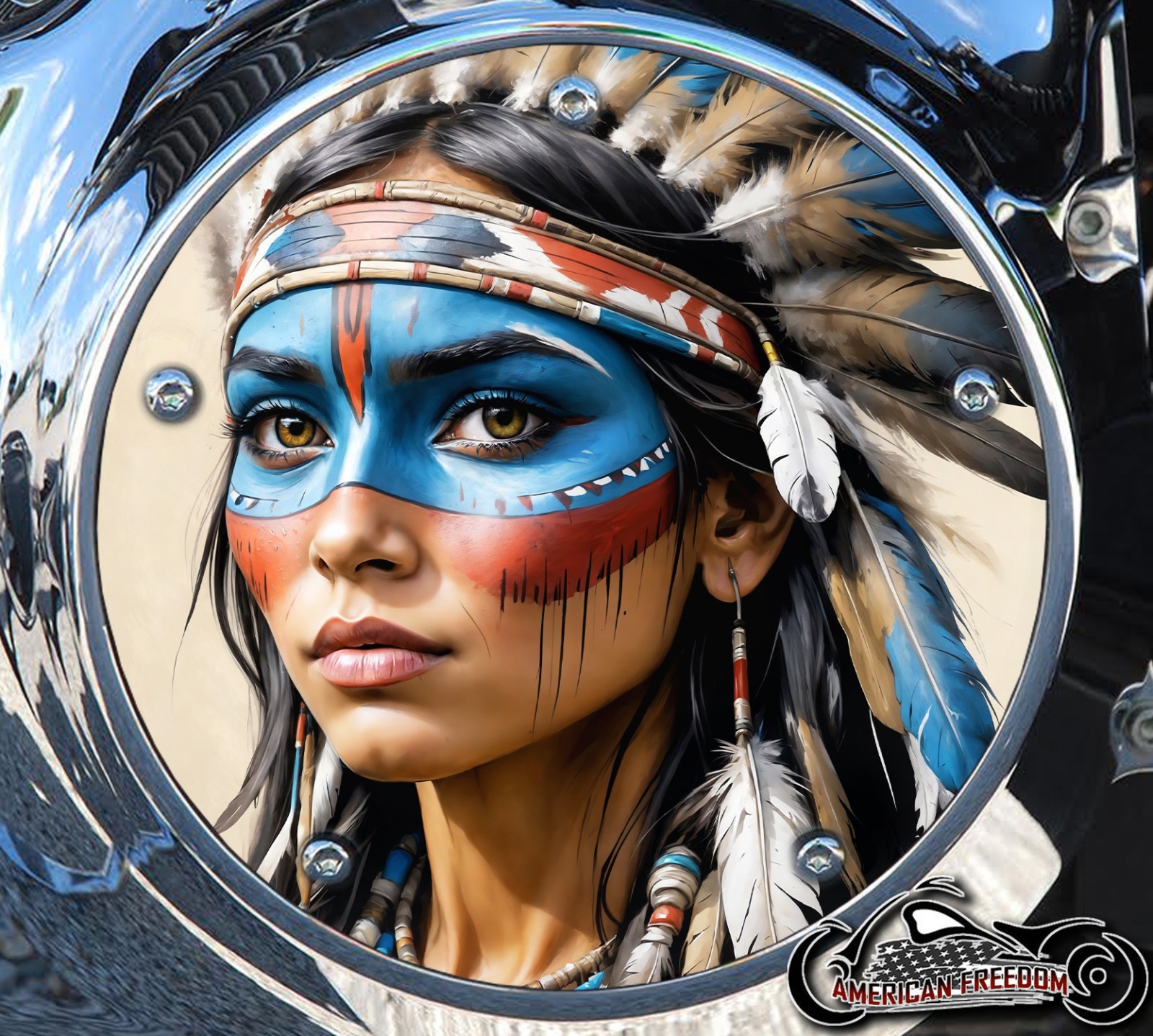 Custom Derby Cover - Native Beauty