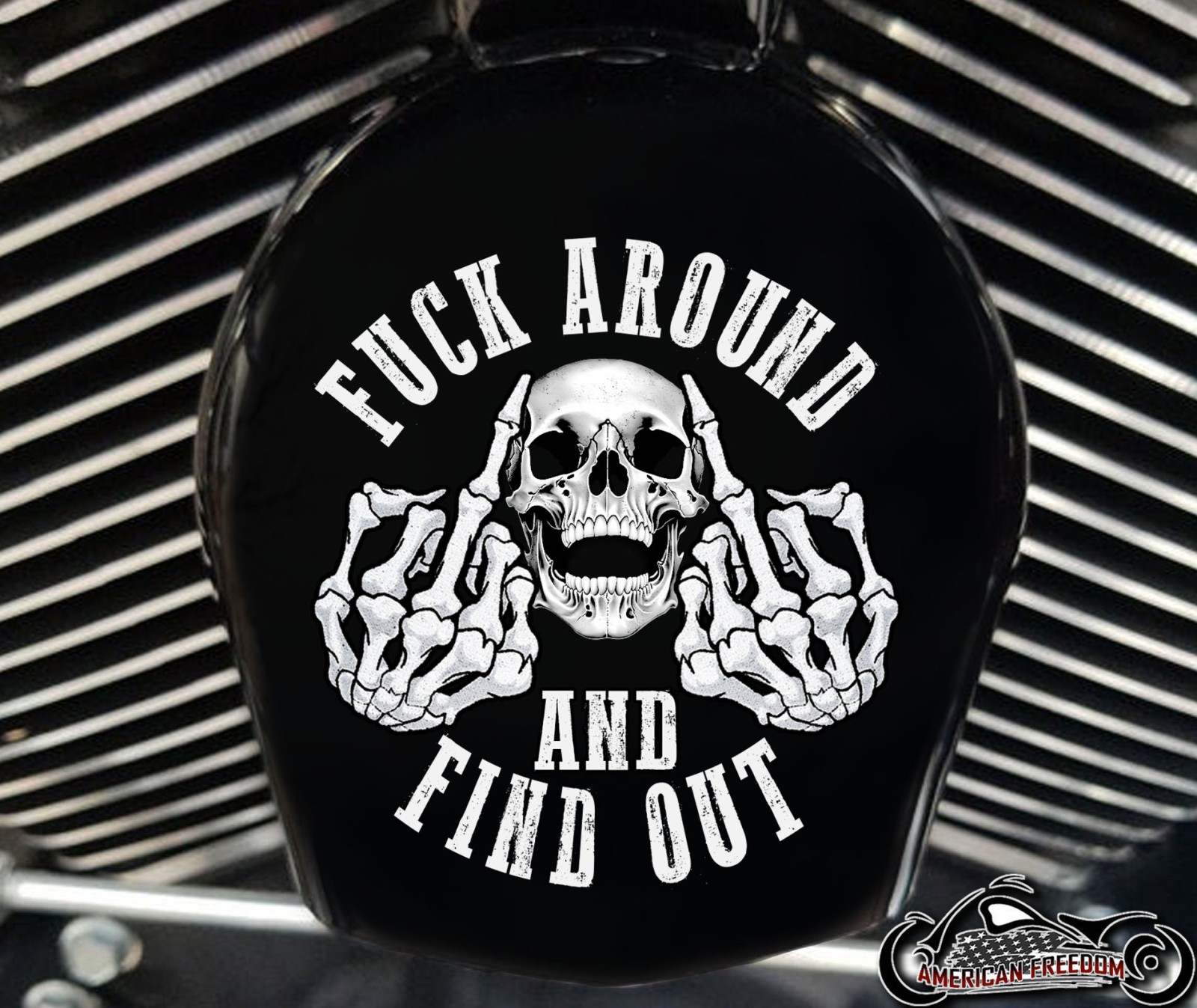 Custom Horn Cover - FAFO Fuck around and find out