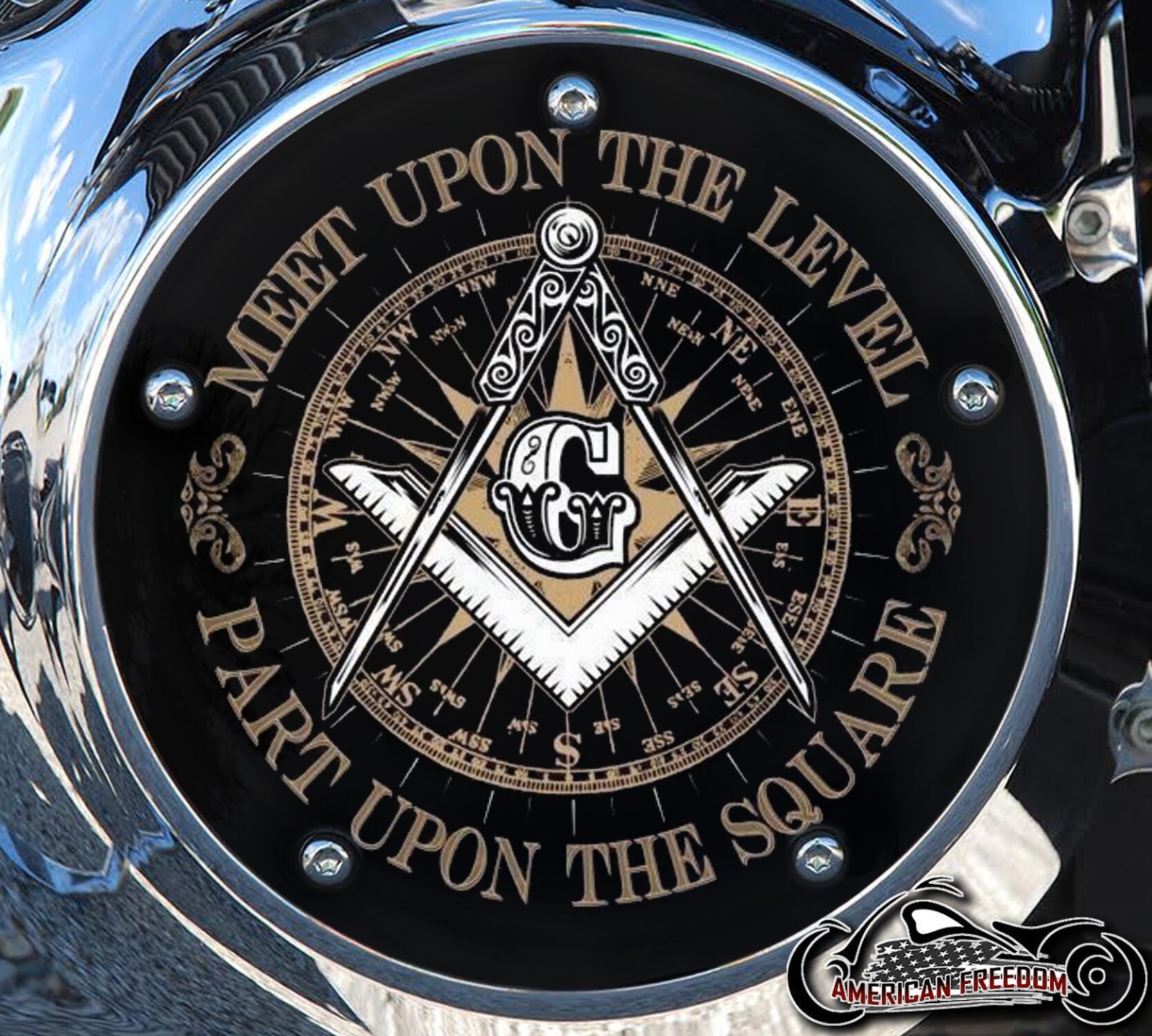 Custom Derby Cover - Masonic